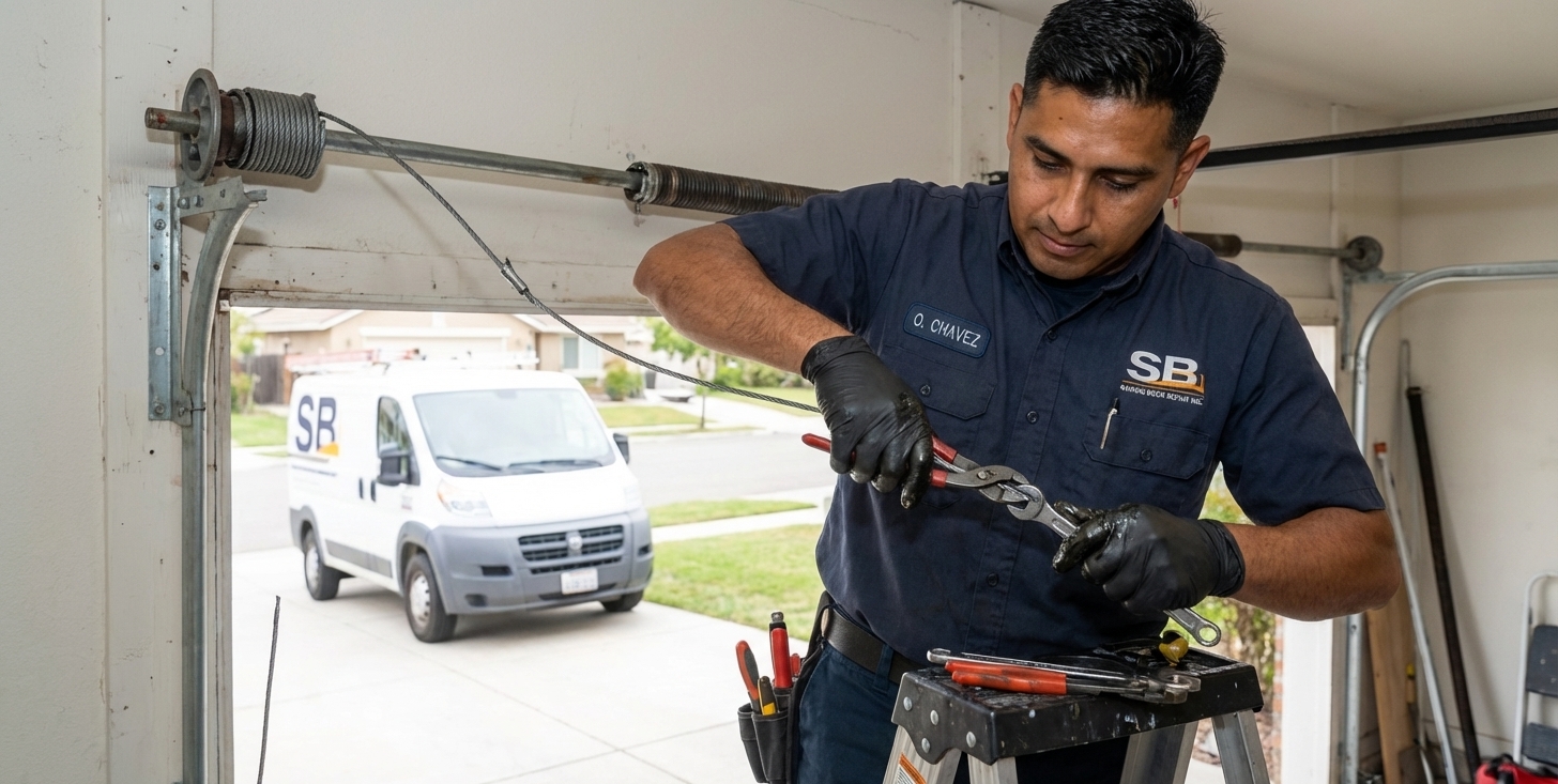 Garage Door Cable Repair service